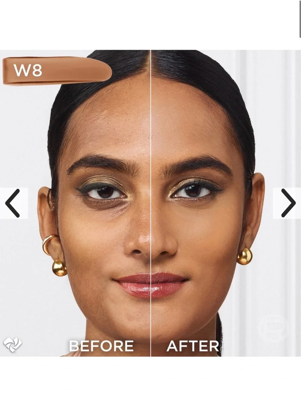 L'Oreal True Match Foundation W8 Warm Medium Deep - Tan Shade